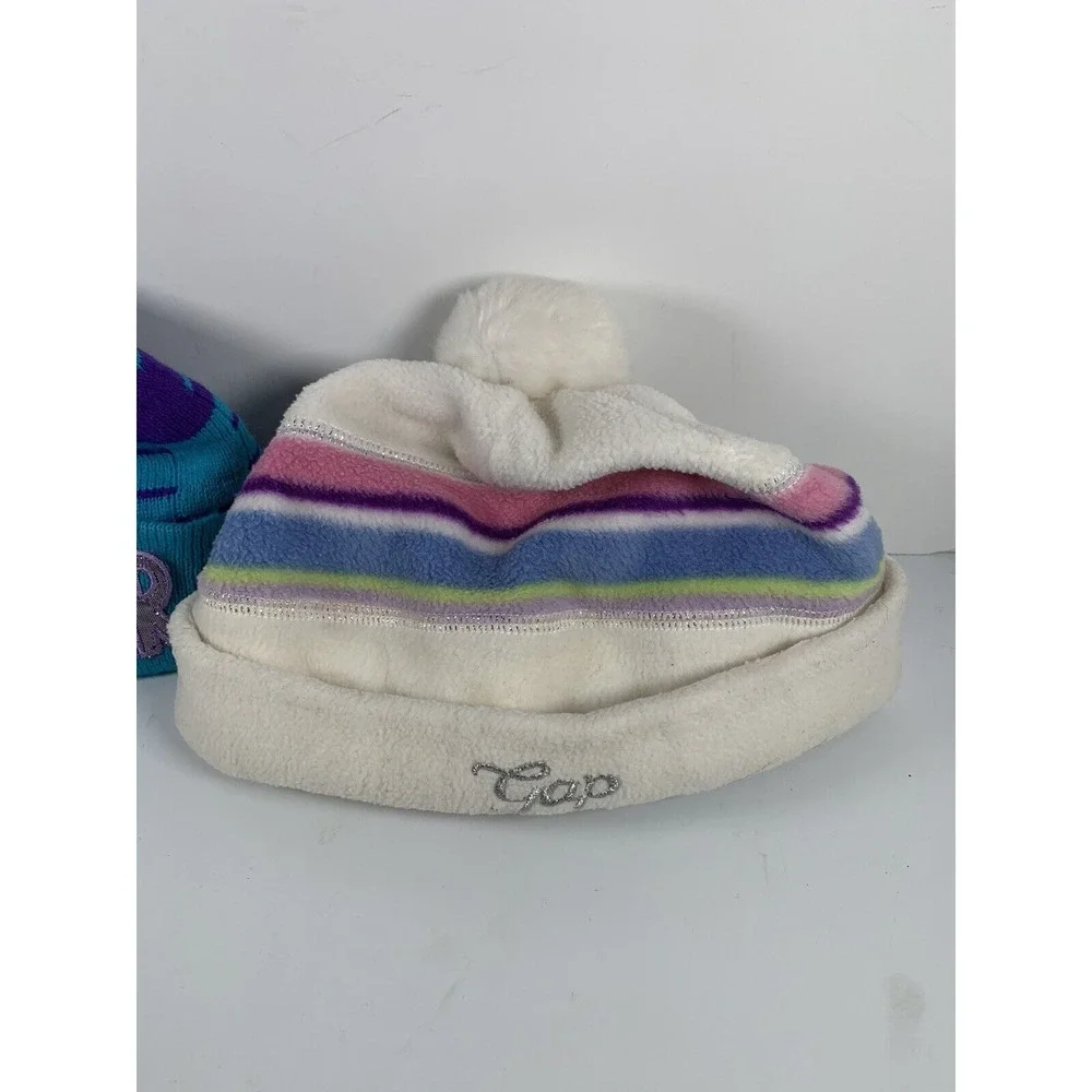 Lot Of 2 Girls Winter Hats Girls Winter Beanie The‎ Gap Beanie